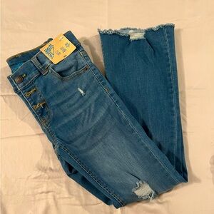 NWT. Flared sz 7/8 jeans